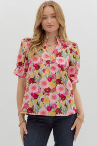 Painted Garden Top