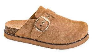 Corkys Faux Suede Day Dream Clog
