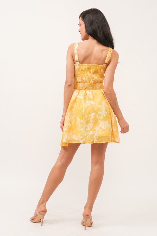Spring Sunshine Mini Dress