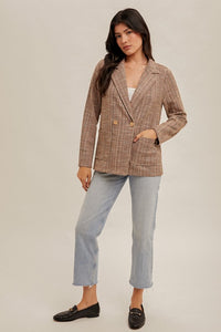 Jaquard Tweed Blazer