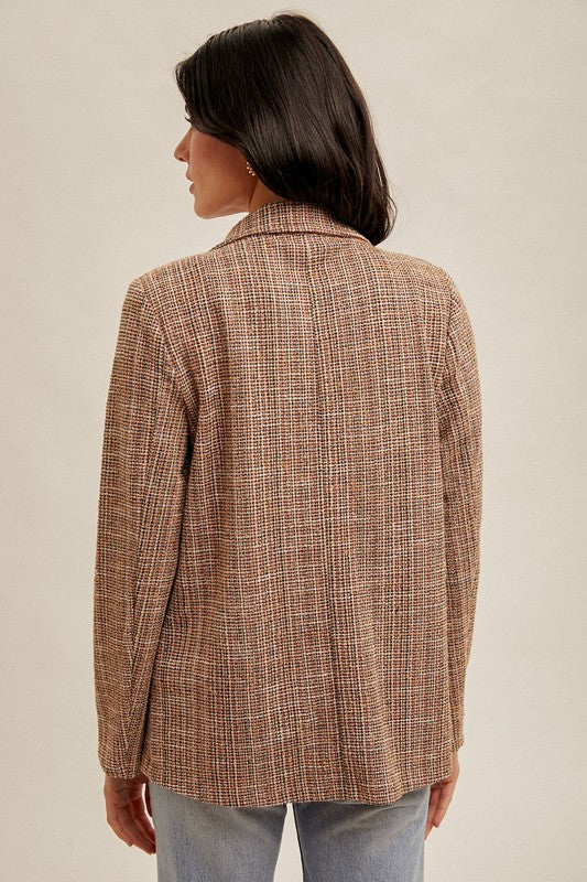 Jaquard Tweed Blazer