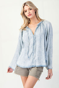 Laguna Denim Top