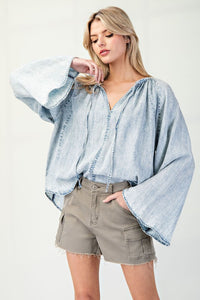 Laguna Denim Top