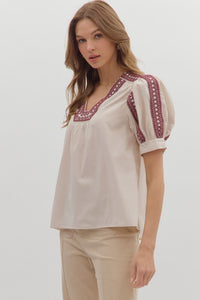 Sienna Stitch Top