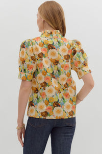 Painted Garden Top