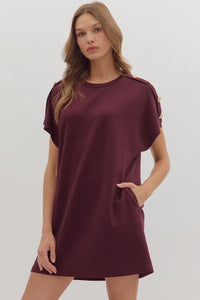 Harper Button Dress