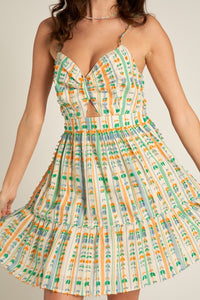 Caroline Textured Mini Dress
