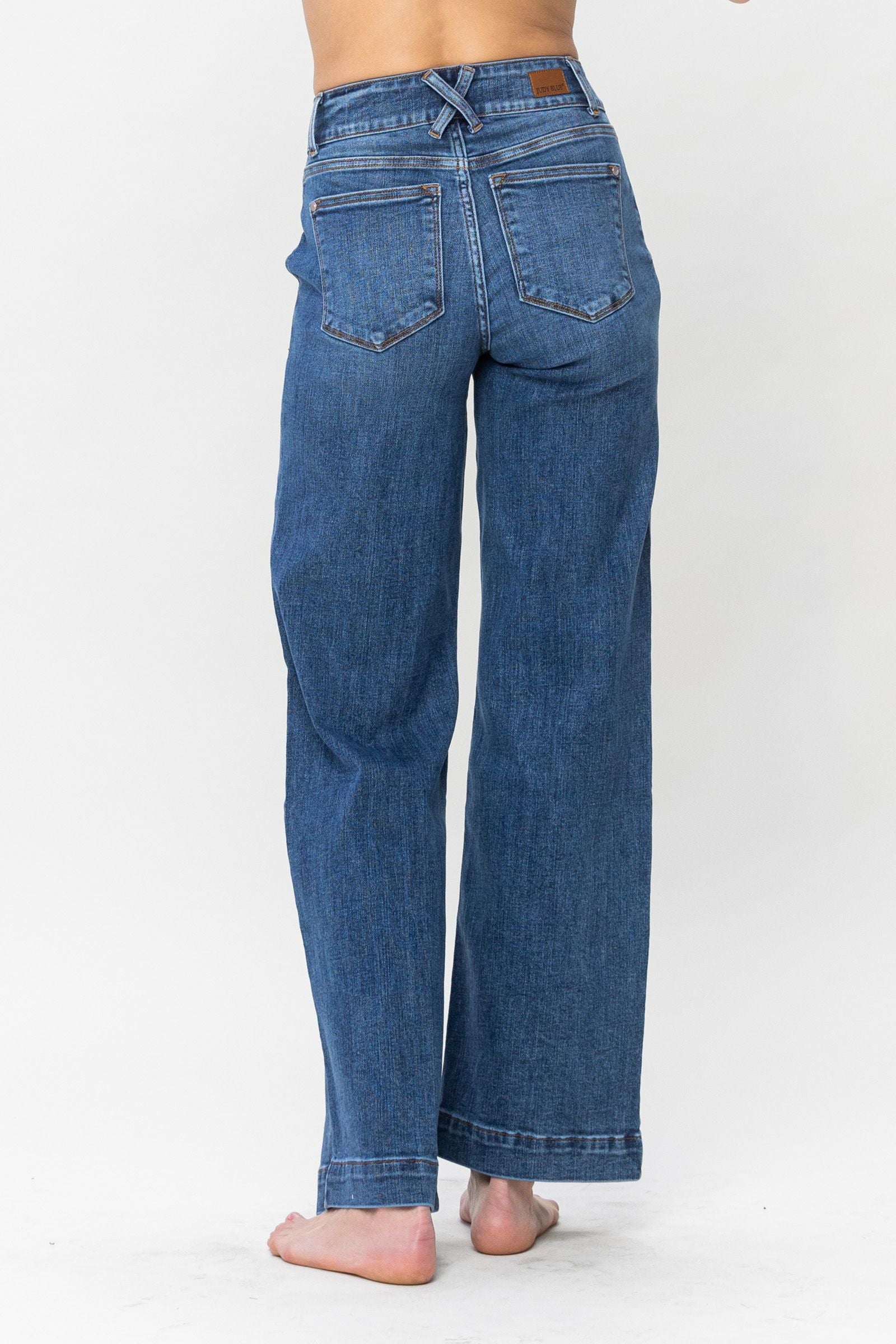 Judy Blue Tiffany Wide Leg Jean