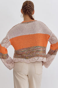 Spring Colorblock Sweater