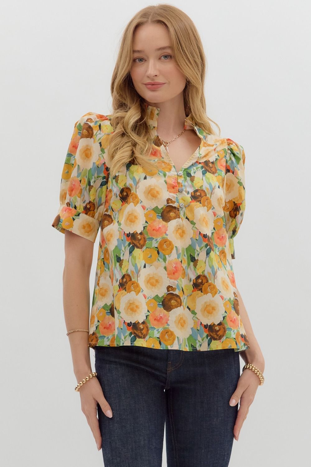Painted Garden Top