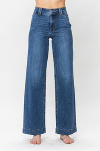 Judy Blue Tiffany Wide Leg Jean