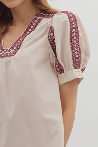 Sienna Stitch Top