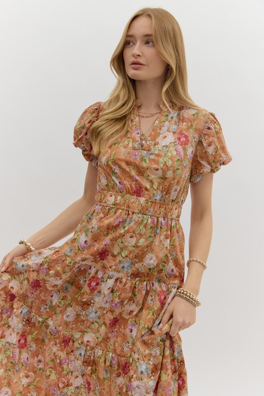 Golden Bloom Maxi