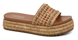 Corkys Raffia Hangover Sandals