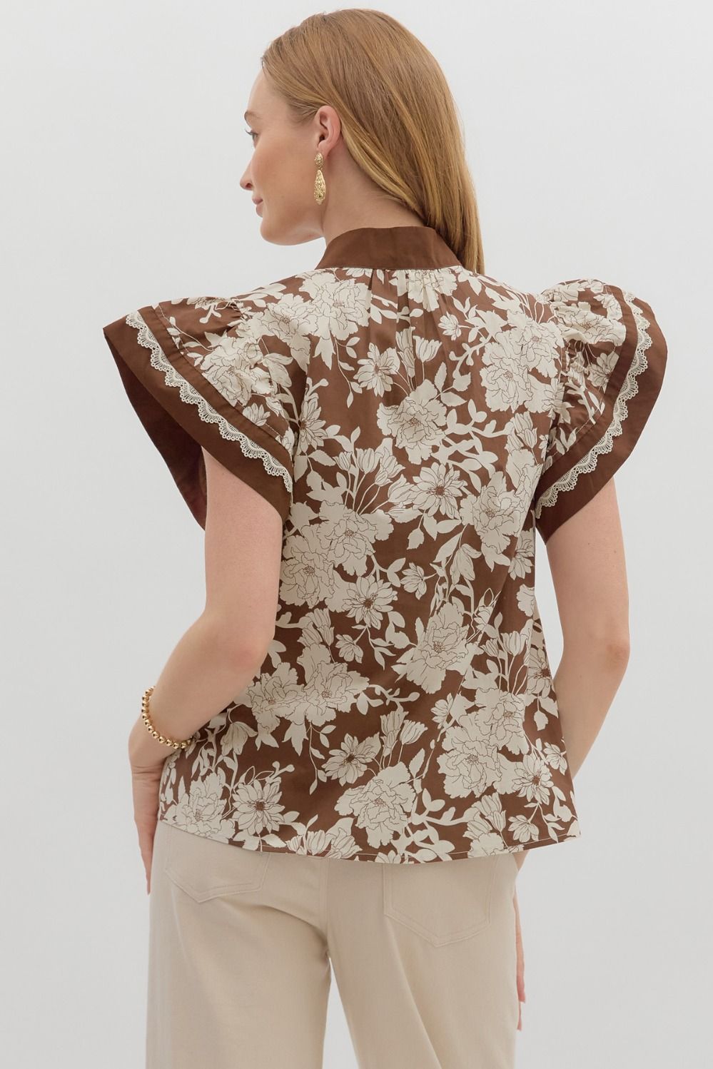 Delilah Flutter Top