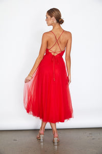Red Tulle Ballerina Dress