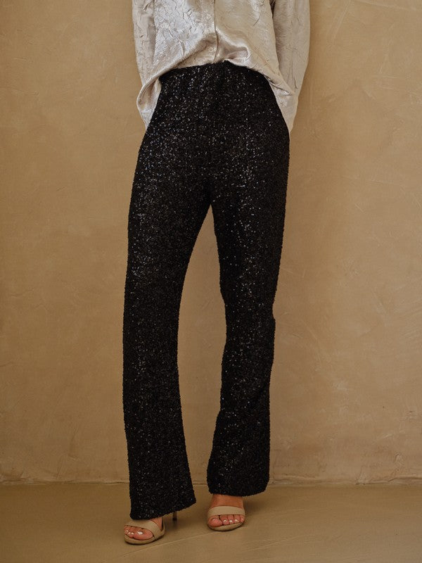 Sequin Pull On Pants