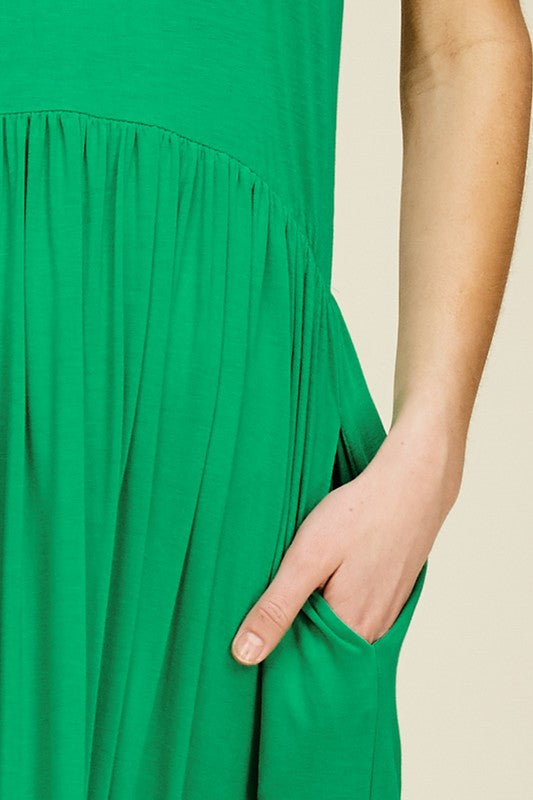 Green Maxi Dress