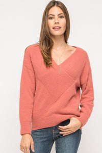 Carrie Crossover Sweater