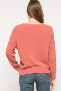 Carrie Crossover Sweater