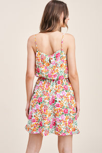 Sandy Floral Tank Dress