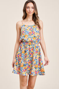 Sandy Floral Tank Dress