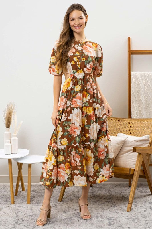 Stacy Fall Floral Dress