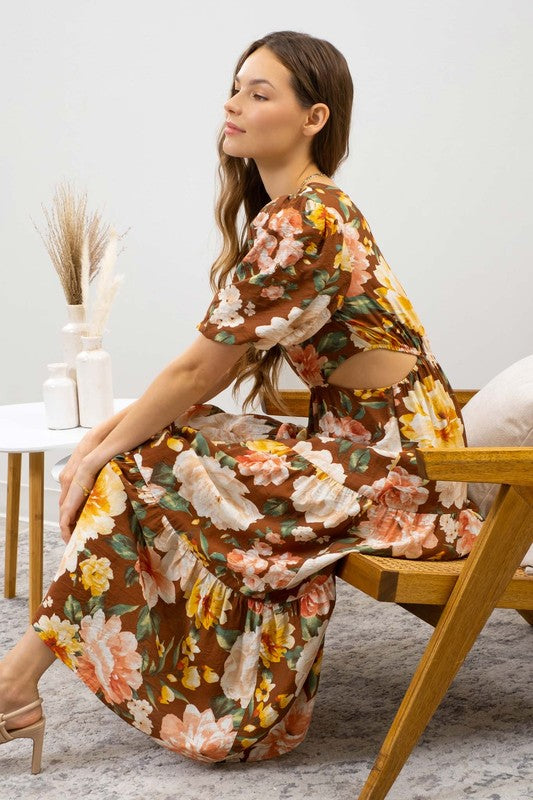 Stacy Fall Floral Dress