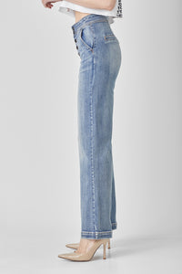 Liza High Rise Trouser Flare Jeans