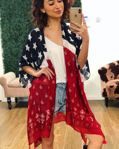 Stars and Stripes Kimono