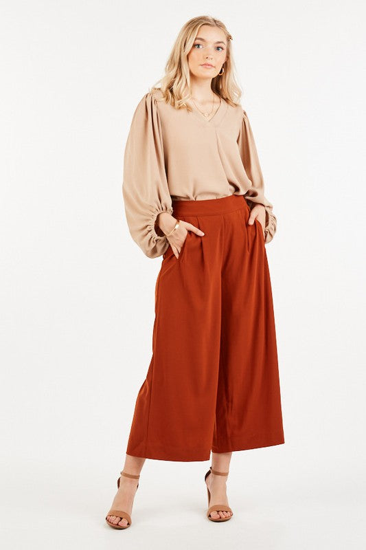 Wide leg with Front pockets