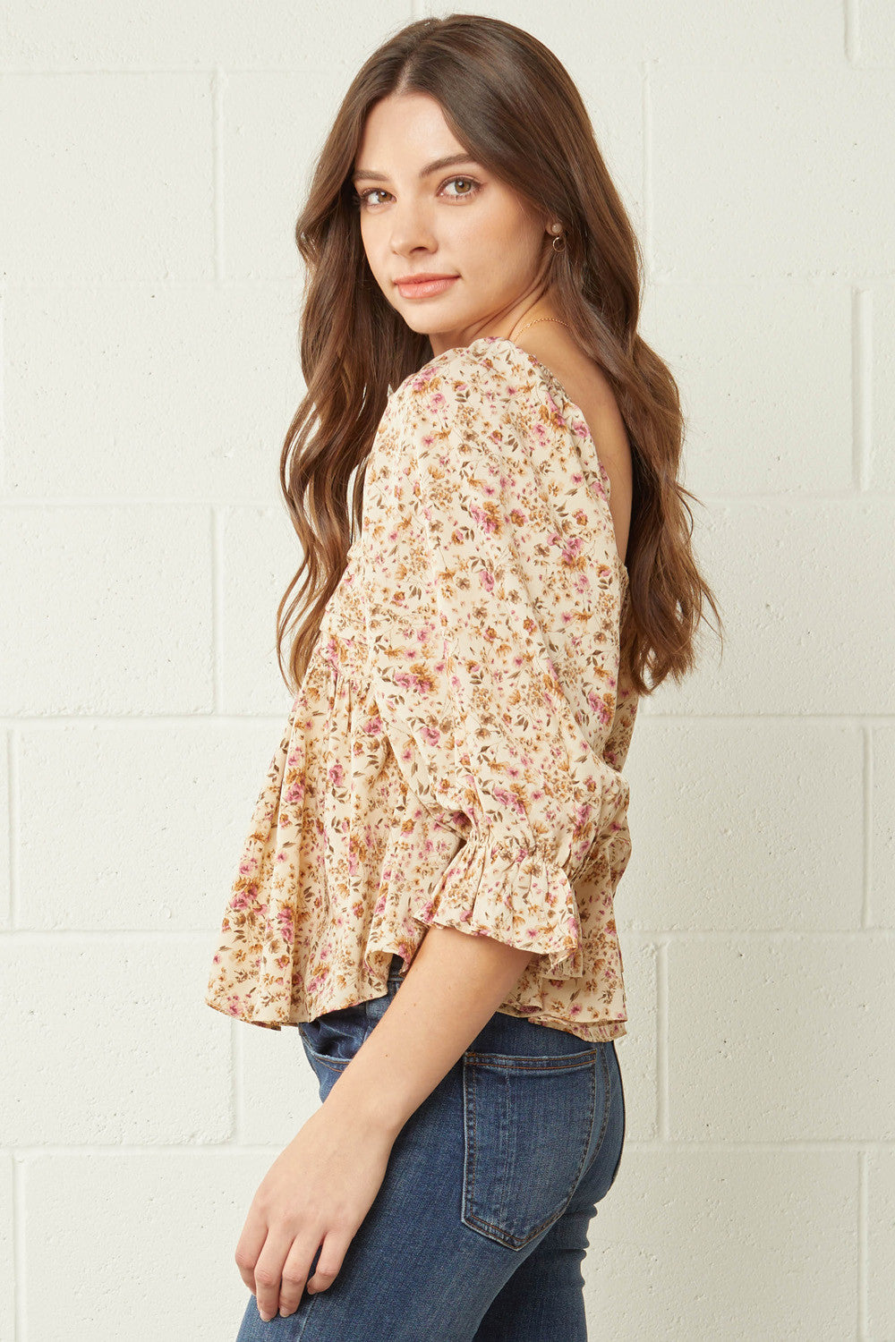 That 70s Floral Top