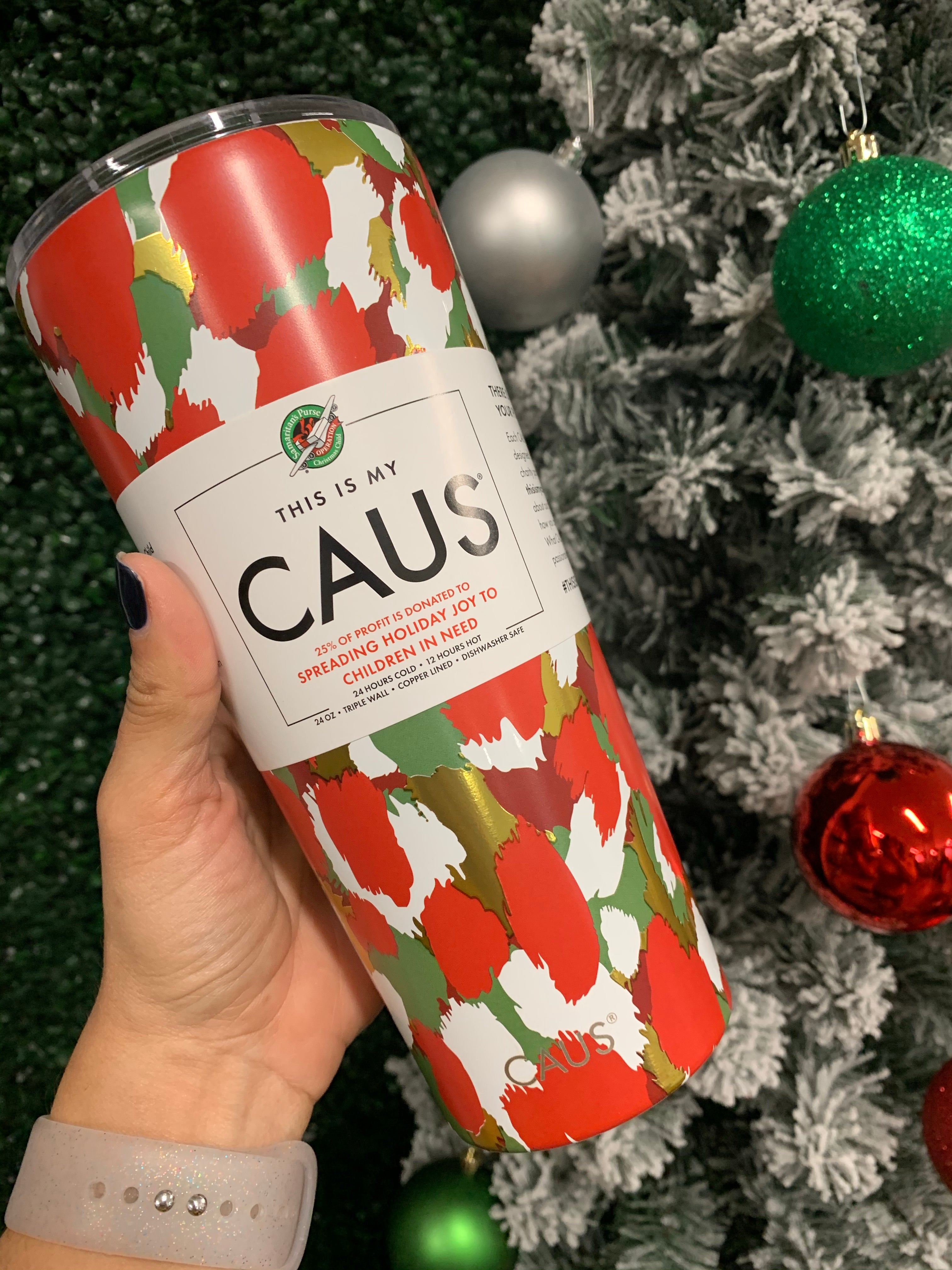 CAUS Large Tumbler Xmas Cheer