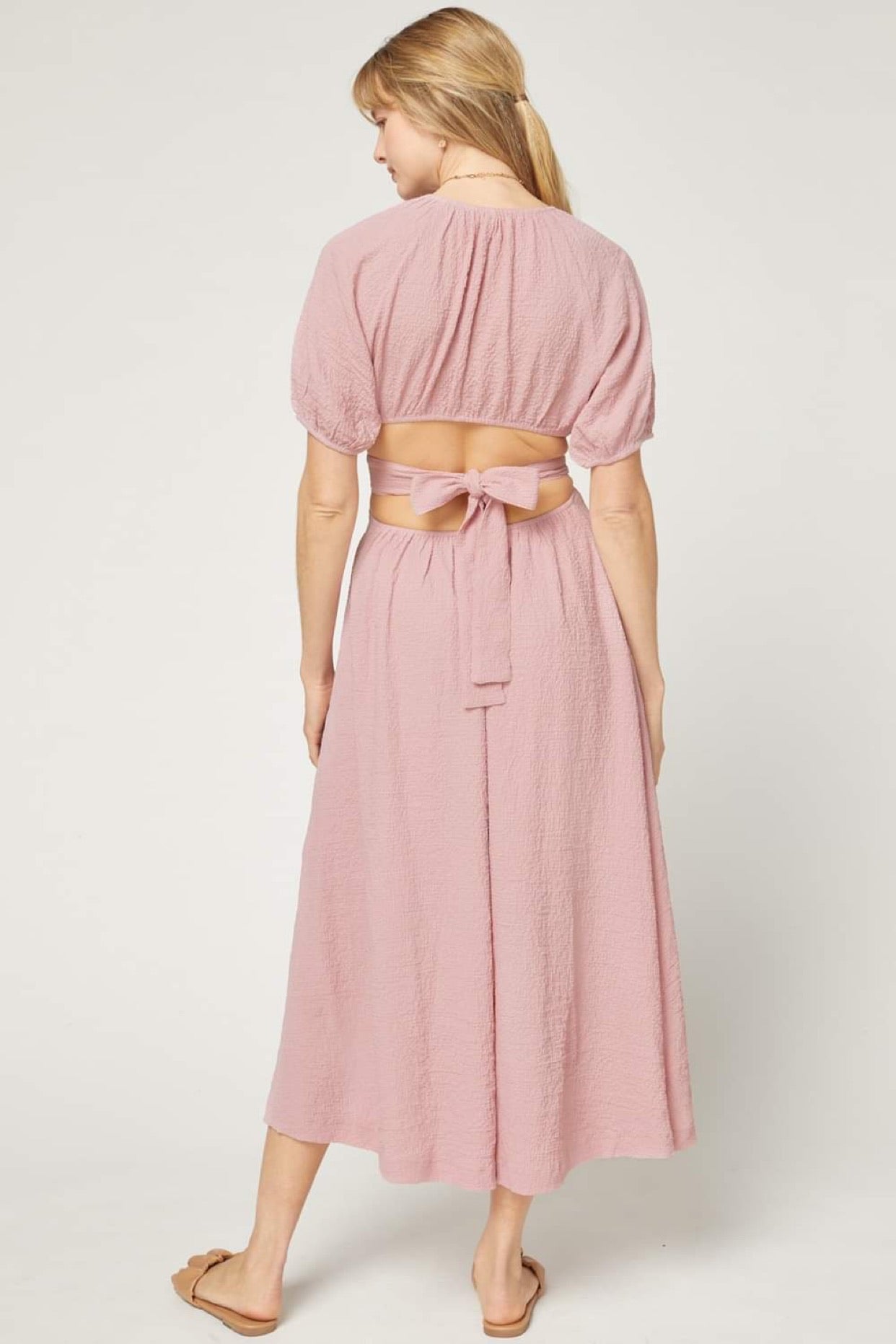 Nancy Midi Cutout Dress