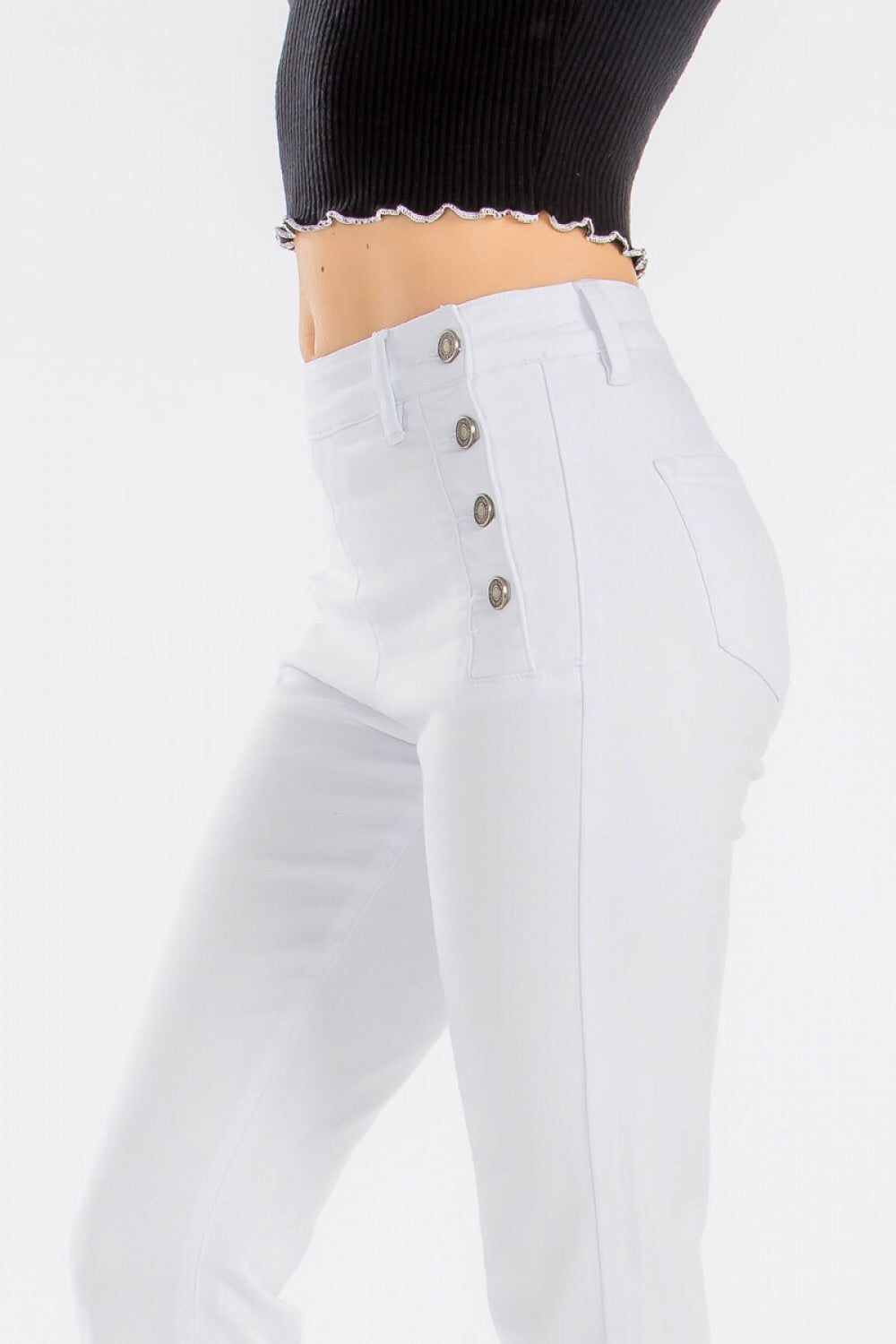 Grace White Trouser Jean