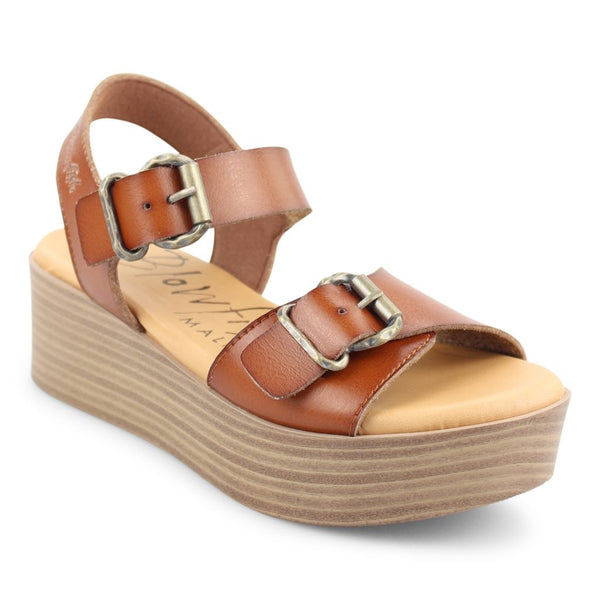 Blowfish Brown Leeds Sandal Chic Stitch