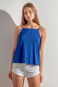 Tie Back Knit Tank