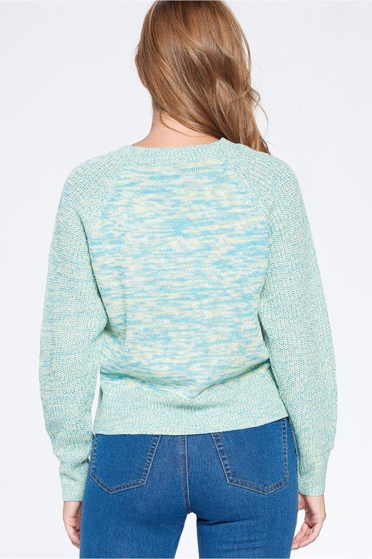 Harper Tie Dye Marled Sweater