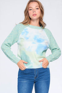Harper Tie Dye Marled Sweater